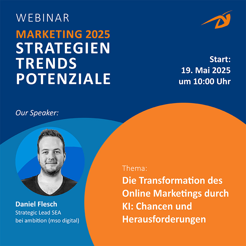 Posting DAMS Webinarreihe Speaker 05253 Daniel